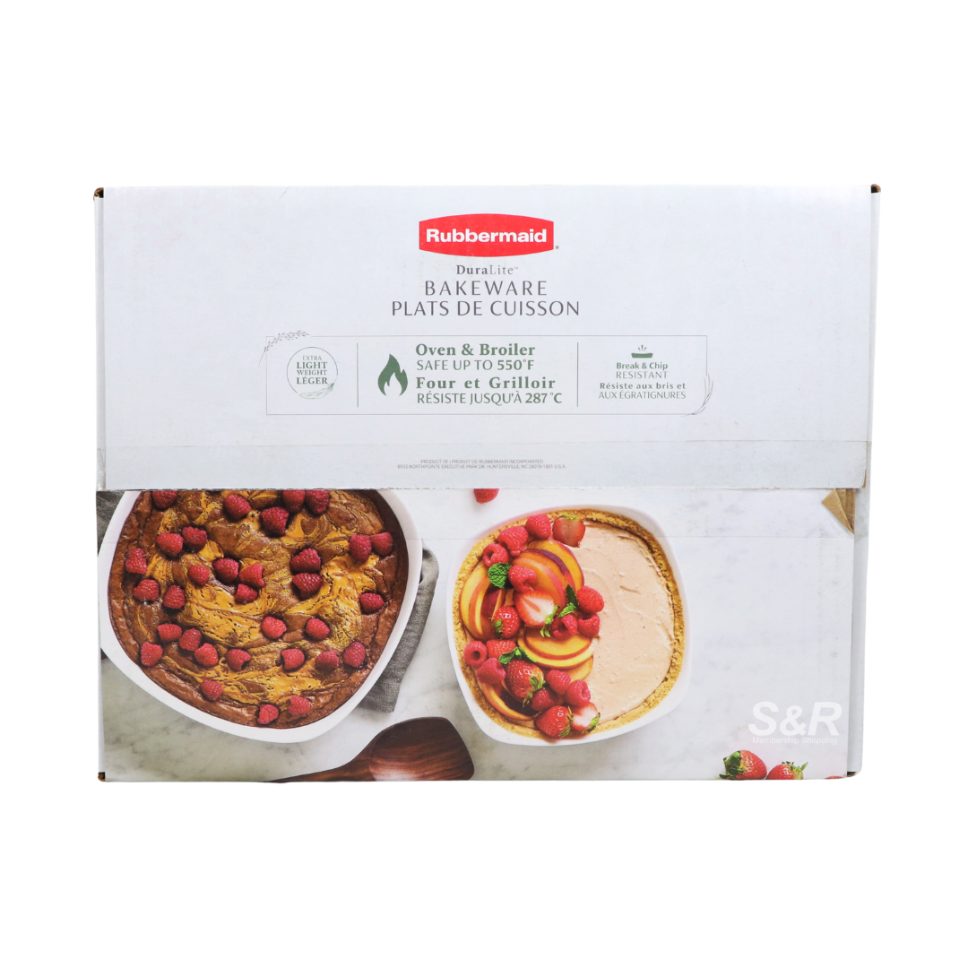 Rubbermaid Oven & Broiler Safe Bakeware Cooking Plates